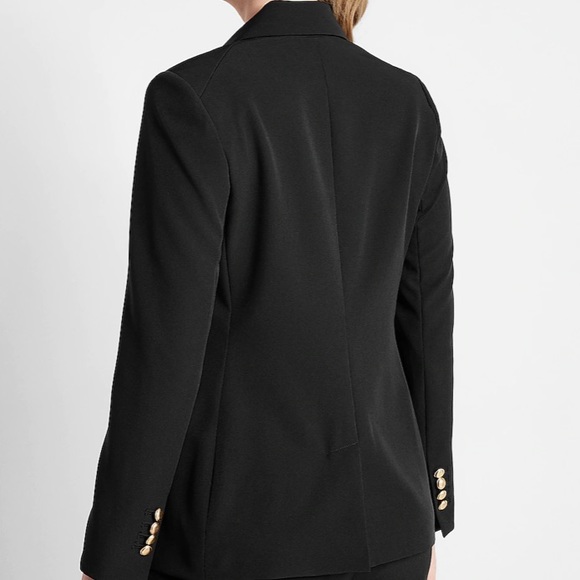 Peak Lapel Double Breasted Blazer women's coat jacket suit express multi size - Picture 4 of 6